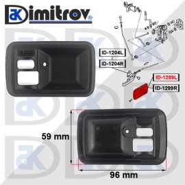 Рамка дръжка вътрешна врата лява Suzuki Alto SJ410 SJ413